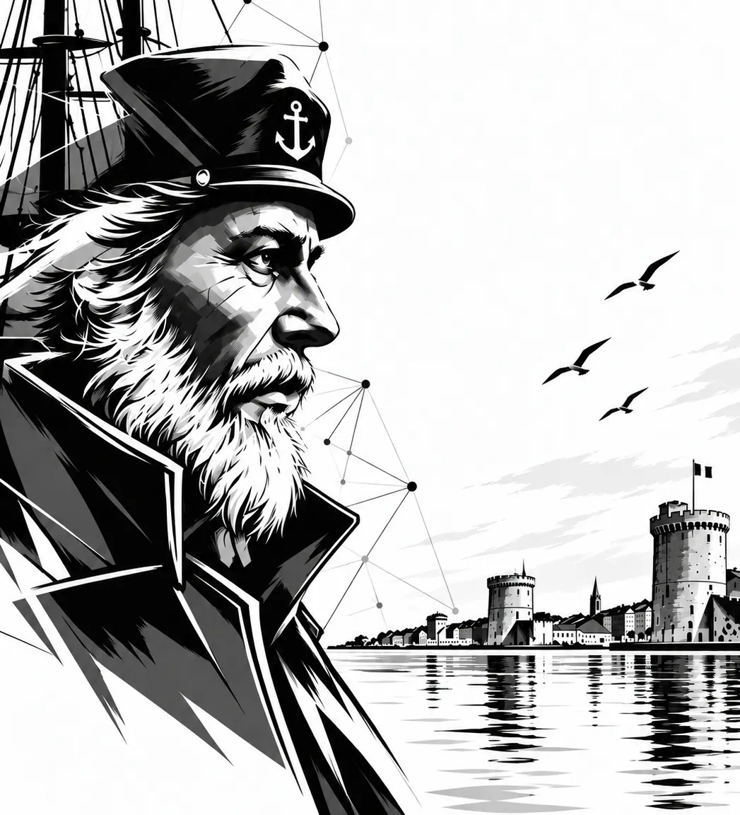 Illustration maritime du blog MaVitrineDuWeb à La Rochelle
